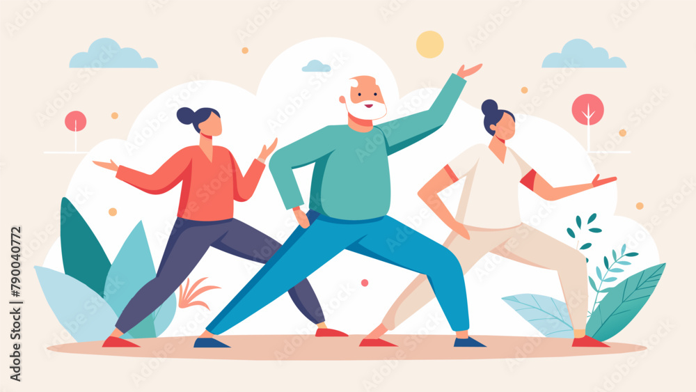 Tai Chi classes for individuals with Parkinsons disease incorporate theutic movements and relaxation techniques promoting overall wellness and