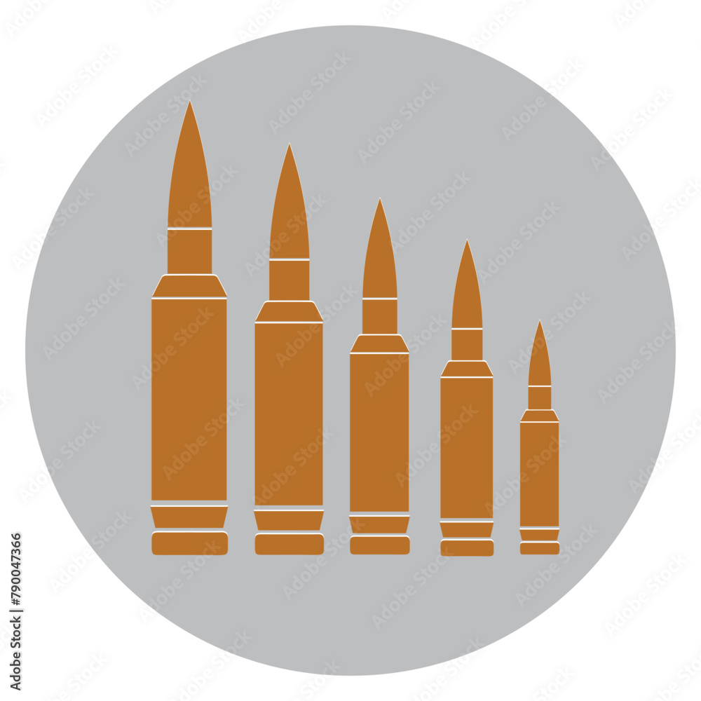 bullet ammunition vector illustration symbol design bullet ammunition vector illustration symbol design