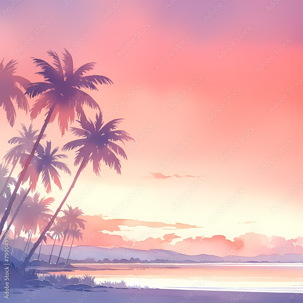 Experience the Magic of a Romantic Tropical Beach Sunset