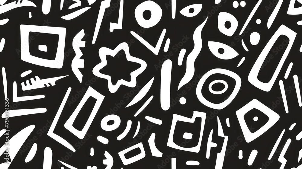 black and white pattern with shapes on it royalty free illustration geometric intricate stenciled african tattoos ethnic seamless black and white pattern with shapes on it royalty free illustration geometric intricate stenciled african tattoos ethnic seamless