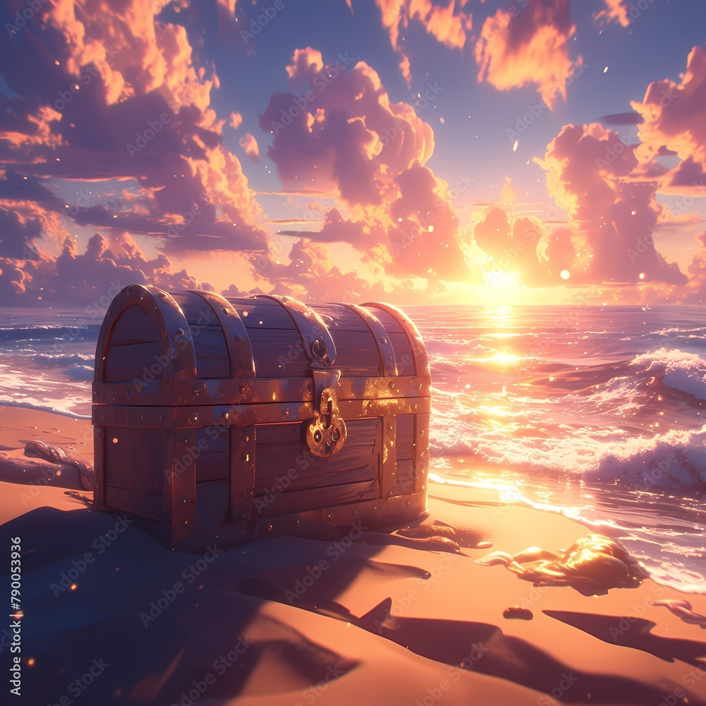 Set sail on an adventure to unearth ancient riches. This image captures ...