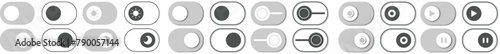 simple toggle switch slider button