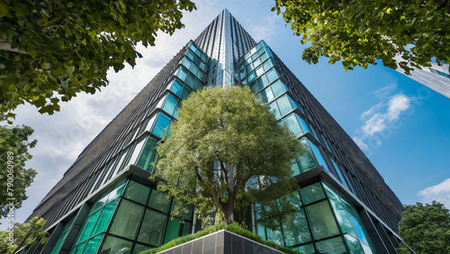 modern office building