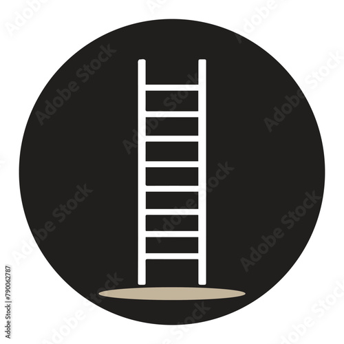 ladder icon vector illustration symbol design