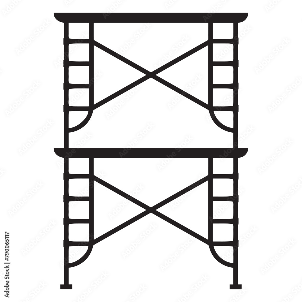 scaffolding vector illustration symbol design