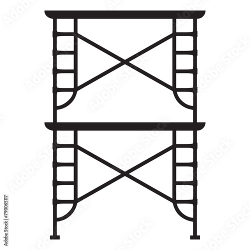 scaffolding vector illustration symbol design