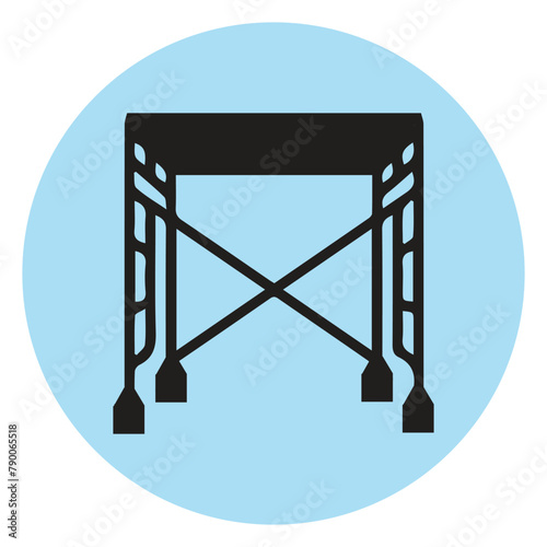 scaffolding vector illustration symbol design