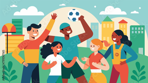A community sports tournament where immigrants and longtime residents can come together and bond over a shared love of athletics.