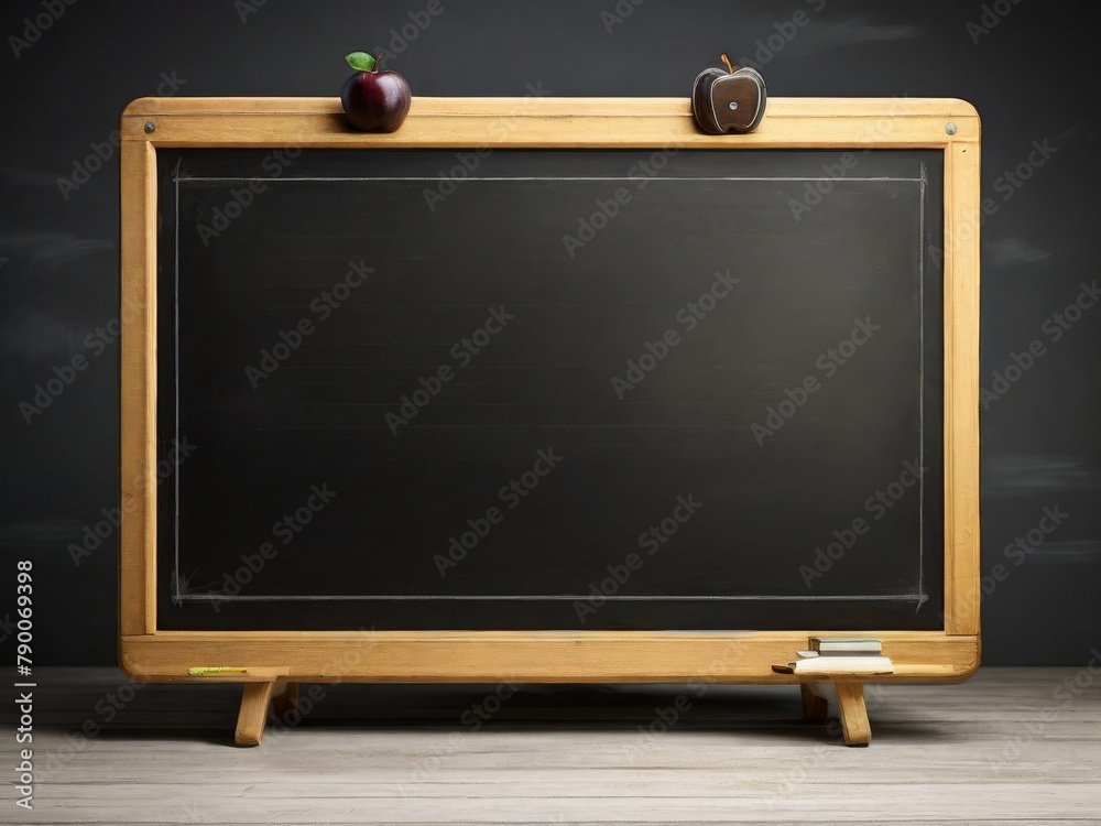 Wooden school board, writing board