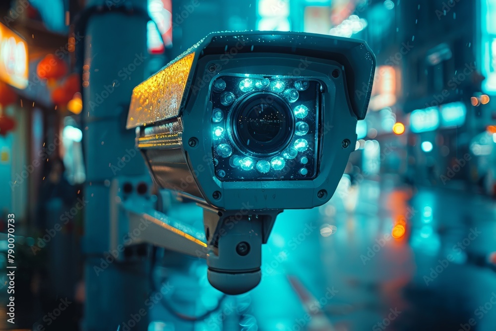 CCTV surveillance in metropolitan areas