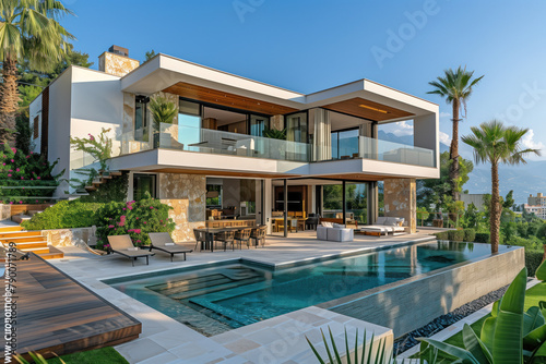 Luxury Villa  Real Estate Photography  Generative AI