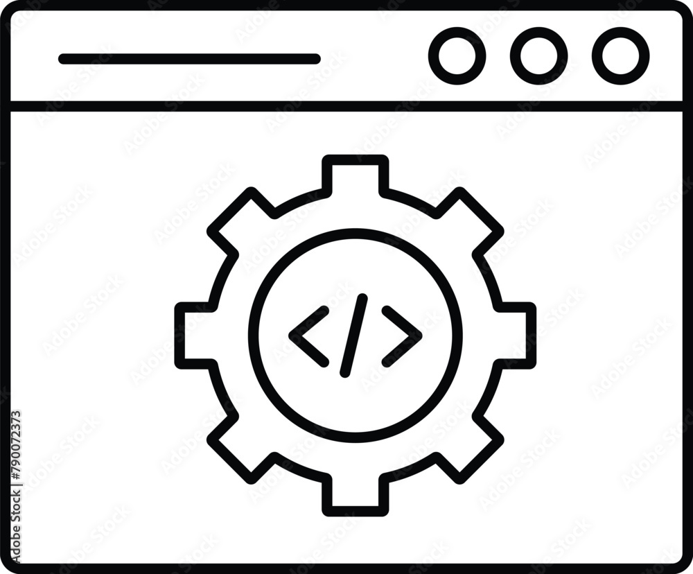 coding page Vector icon which can easily modify or edit coding page Vector icon which can easily modify or edit