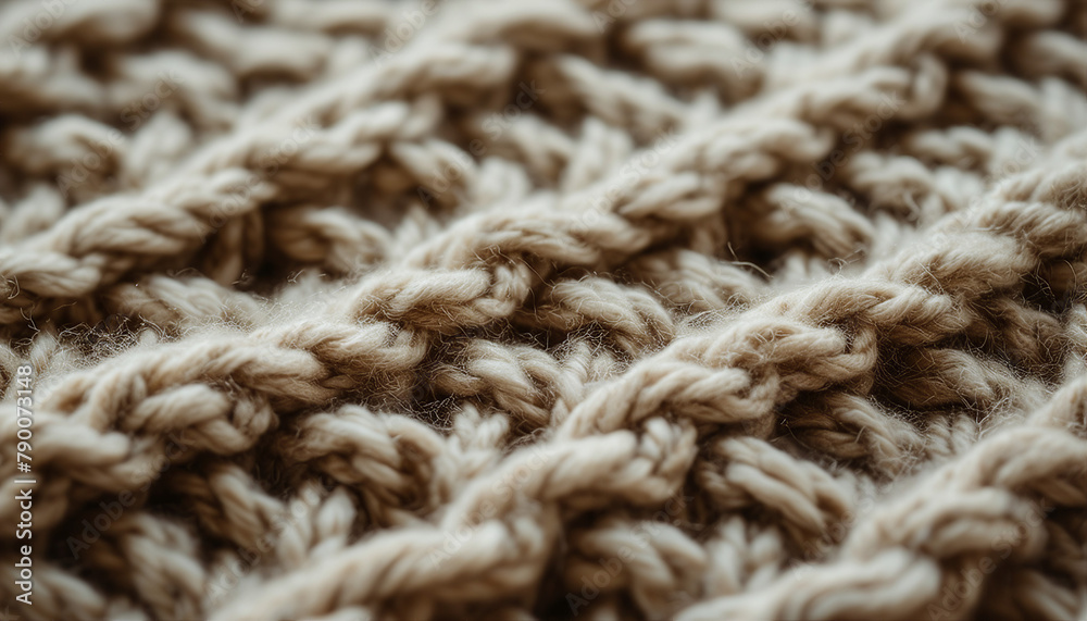 Knitted wool texture background, cozy and warm fabric patterned surface, soft and fuzzy beige and gray backdrop Knitted wool texture background, cozy and warm fabric patterned surface, soft and fuzzy beige and gray backdrop
