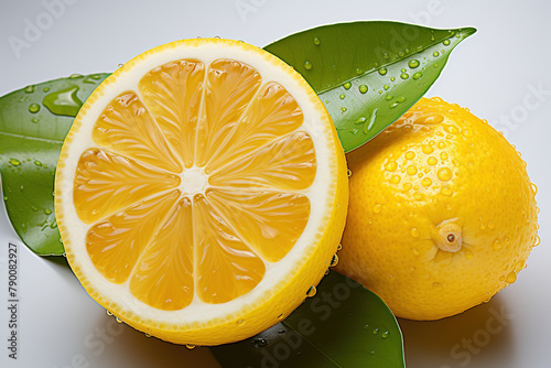 Illustration of fresh lemon