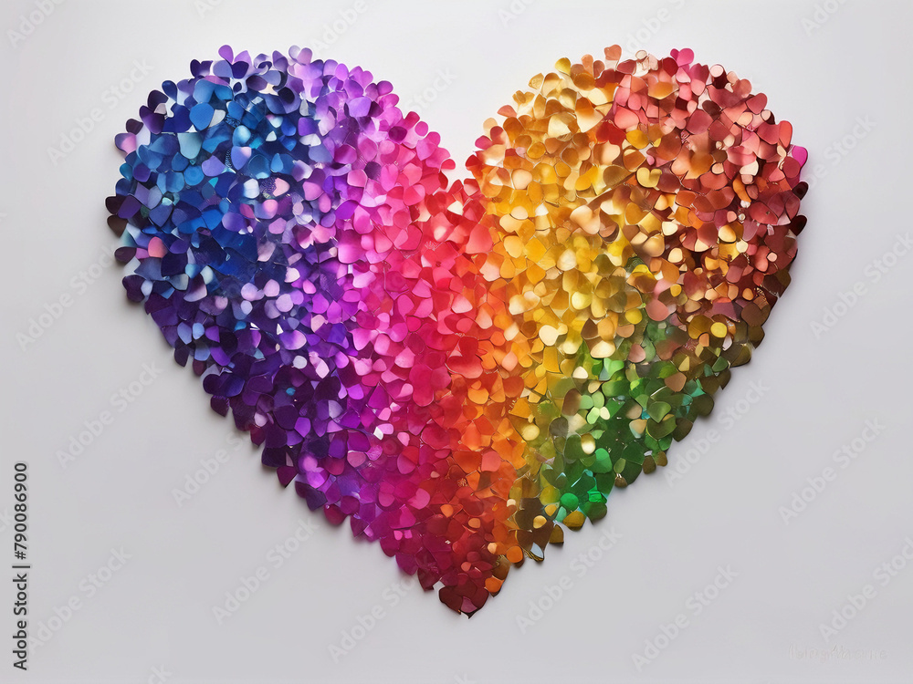 Coloured Hearts Coloured Hearts