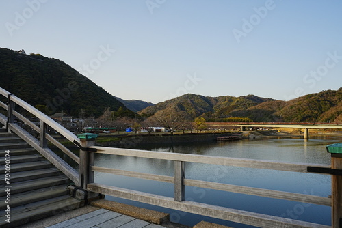 Fototapeta Naklejka Na Ścianę i Meble -  Kintai Bridge In Iwakuni, Yamaguchi, Japan - 山口県 錦帯橋
