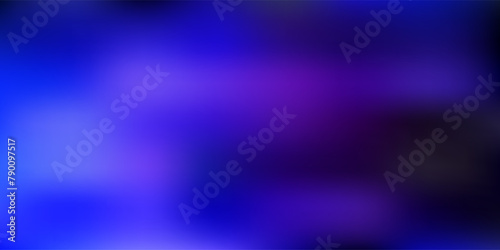 Dark pink, blue vector gradient blur template.