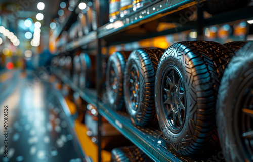 Tires for sale at tire store