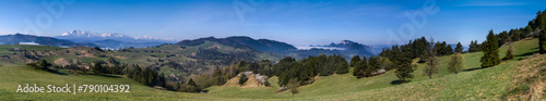 Pieniny panorama na Tatry i Pieniny - Trzy Korony © Ola i Eryk