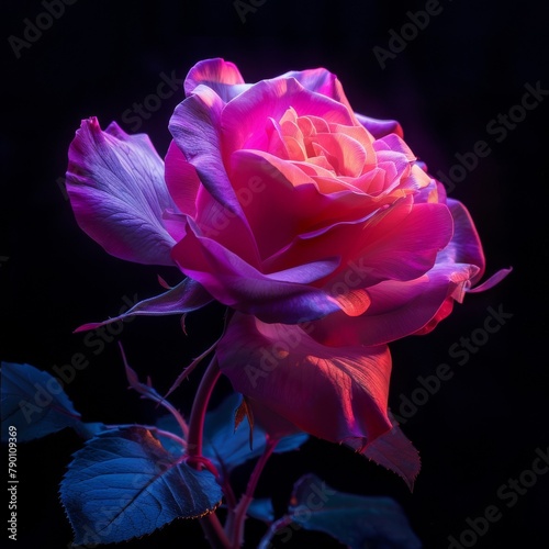 Majestic Pink Rose with Sub...