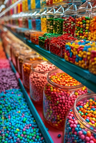 Candy shop array vibrant colors
