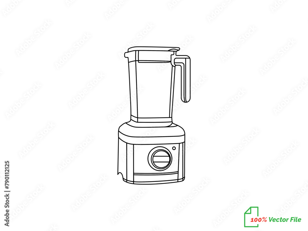 Blender icon for blending food. Blender thin line icon. Kitchen household appliances editable stroke outline vector symbol. Liquidizer linear sign isolated on white background
Blender icon for blending food. Blender thin line icon. Kitchen household appliances editable stroke outline vector symbol. Liquidizer linear sign isolated on white background