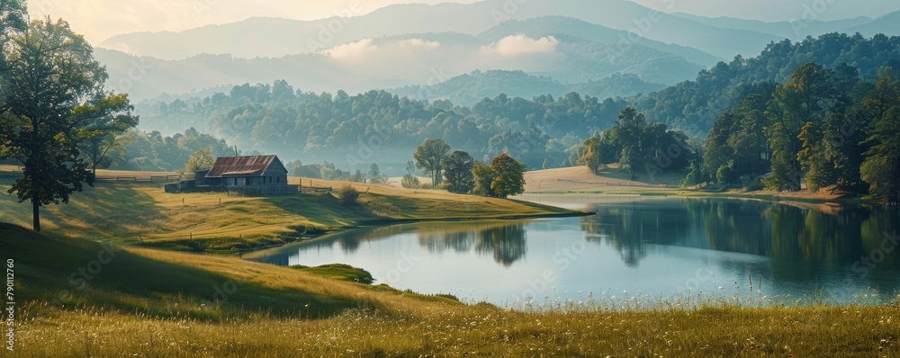 Georgia's countryside, highlighting its understated elegance.