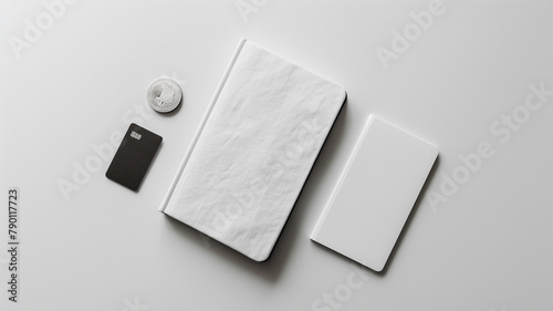 白色の製品 ノート 手帳 photo