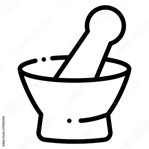 mortar and pestle icon