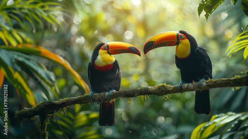 toucan in the jungle photo