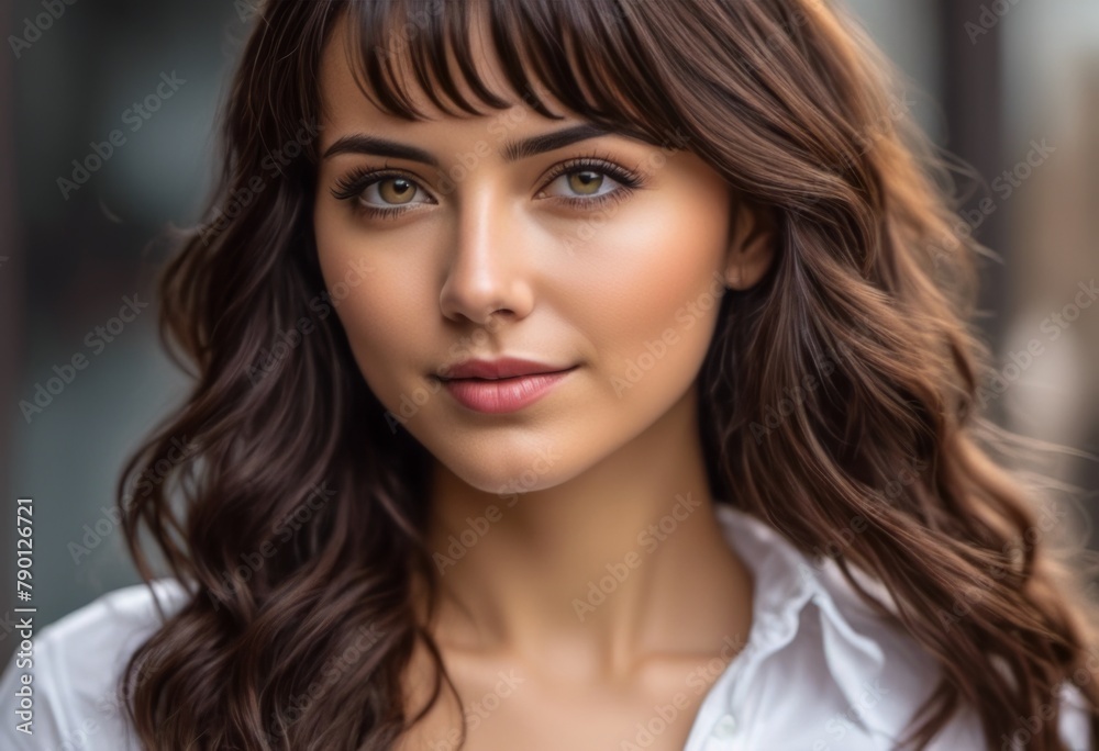 A Portrait Of Breathtakingly Gorgeous, Exotic, Beautiful Woman.
A Portrait Of Breathtakingly Gorgeous, Exotic, Beautiful Woman.