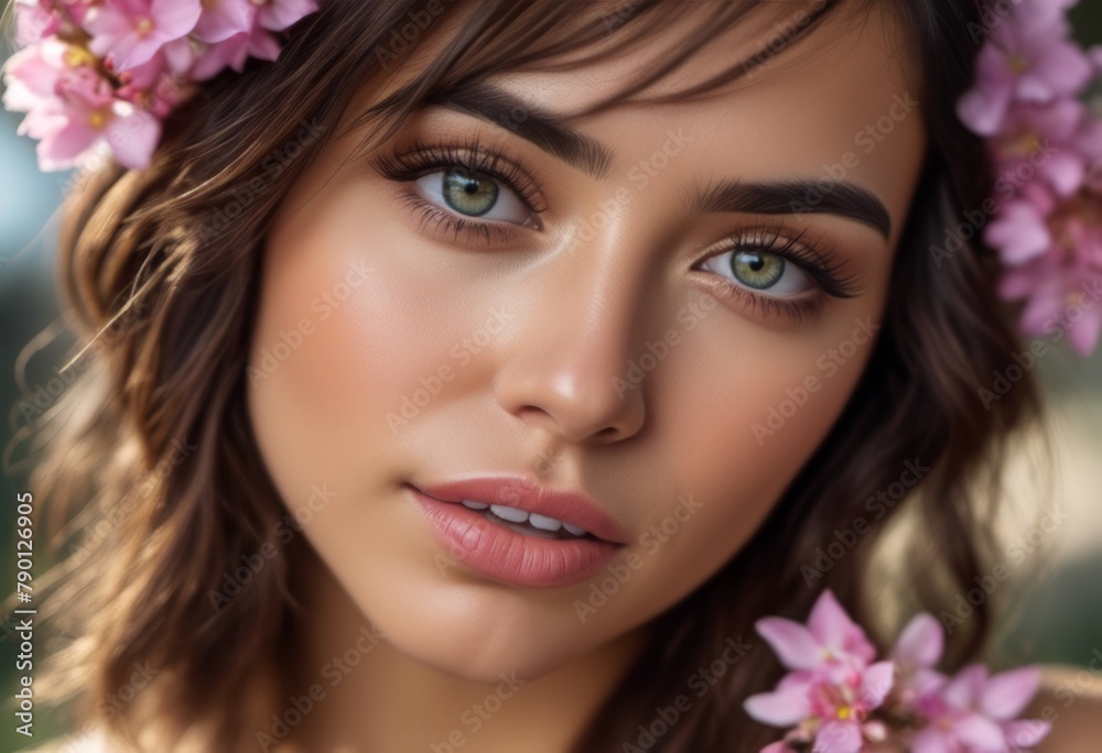 A Portrait Of Breathtakingly Gorgeous, Exotic, Beautiful Woman.
A Portrait Of Breathtakingly Gorgeous, Exotic, Beautiful Woman.