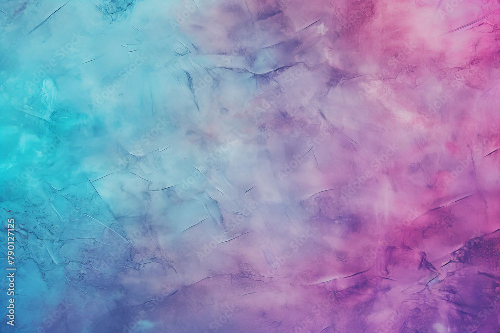 Rainbow pink blue gradient polygon shaped background