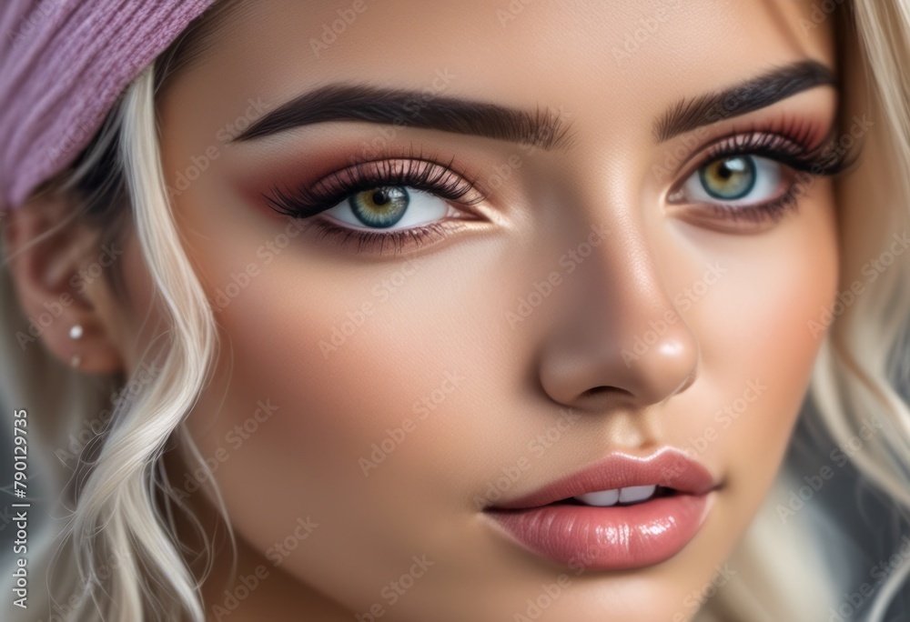 A Portrait Of Breathtakingly Gorgeous, Exotic, Beautiful Woman.
A Portrait Of Breathtakingly Gorgeous, Exotic, Beautiful Woman.