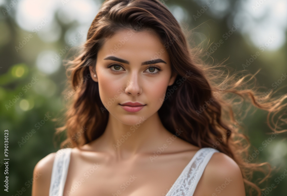 A Portrait Of Breathtakingly Gorgeous, Exotic, Beautiful Woman.
A Portrait Of Breathtakingly Gorgeous, Exotic, Beautiful Woman.