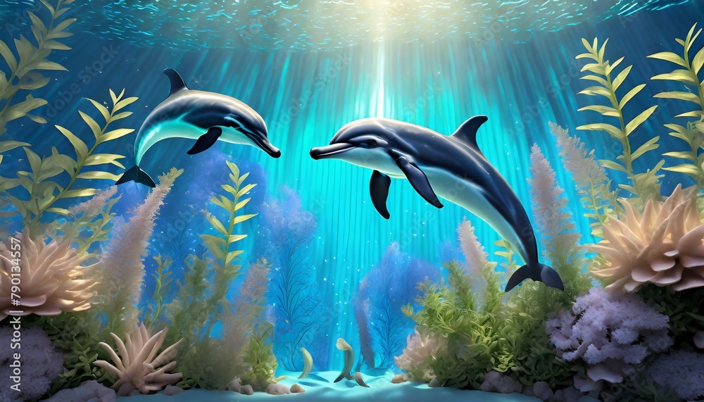 Fototapeta premium fish in the sea