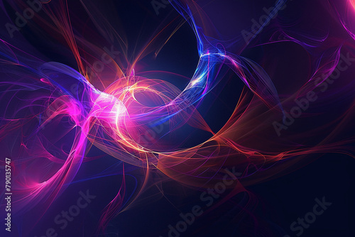 colorful light abstract background creativity of technology, backdrop background animation motion of colorful of light