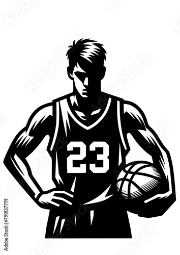 Basketball SVG, Basketball Player SVG, Sport SVG, Basketball player Silhouette, Basketball Clipart, Basketball Cricut, Basketball Logo