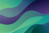 Abstract wavy background in turquoise and purple colors. Wallpaper, background.