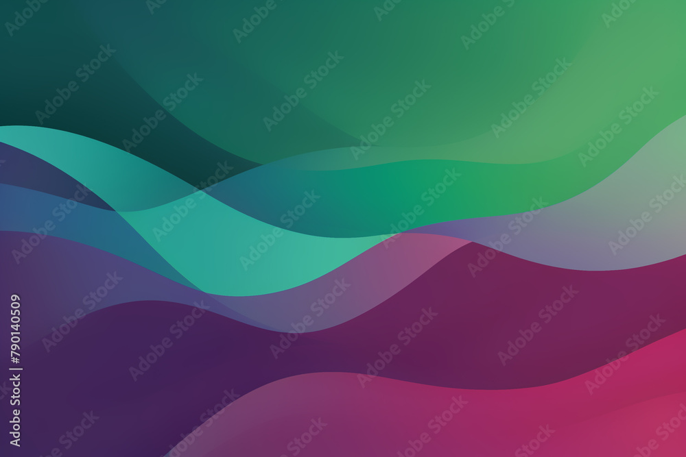 Abstract wavy background in turquoise, pink, and purple colors. Wallpaper, background. Abstract wavy background in turquoise, pink, and purple colors. Wallpaper, background.