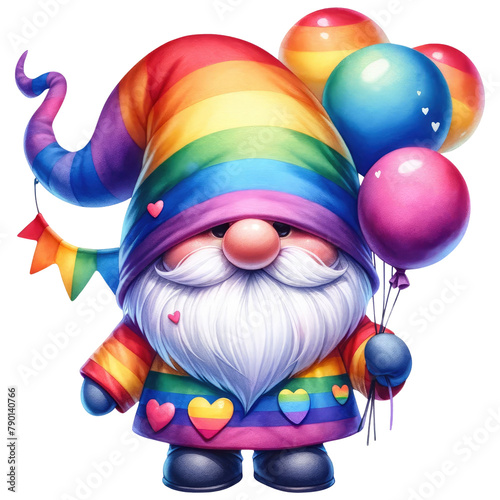 Pride Rainbow Gnome Theme.