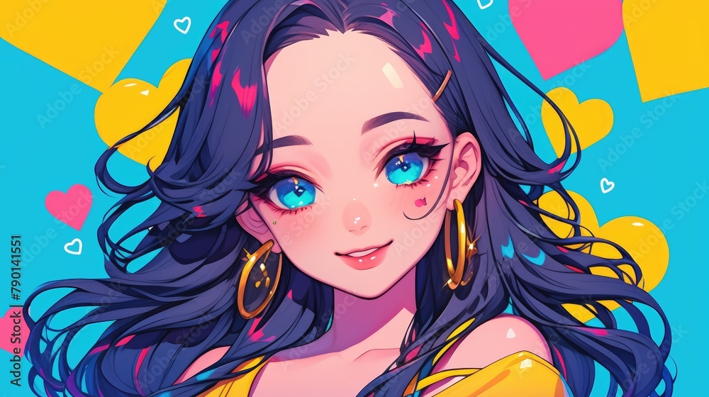 Bring to life a cartoon character icon Bring to life a cartoon character icon