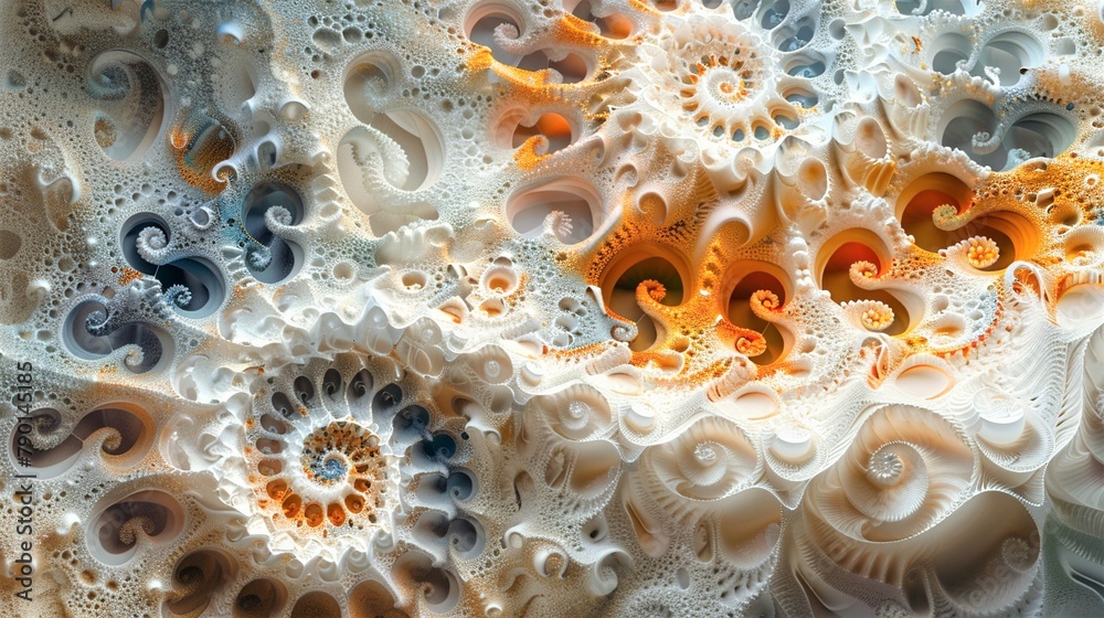 Fractal Growth Depict a graph with intricate fractal patterns unfolding and expanding symbolizing growth that is complex Fractal Growth Depict a graph with intricate fractal patterns unfolding and expanding symbolizing growth that is complex