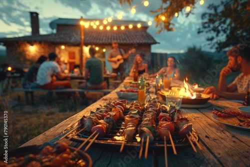 "Tips for Hosting an Unforgettable Culinary Event: Master the Art of Barbecue with Protein-Rich and Vegan Options Using Seasonal Ingredients"