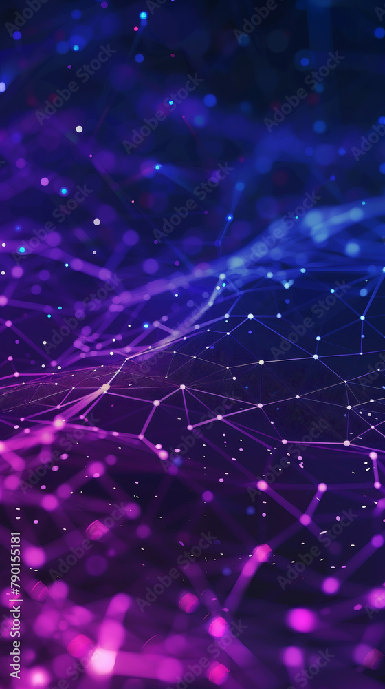 Violet Vectors: Digital Weave, Cyber Lattice, Neon Meshwork Violet Vectors: Digital Weave, Cyber Lattice, Neon Meshwork