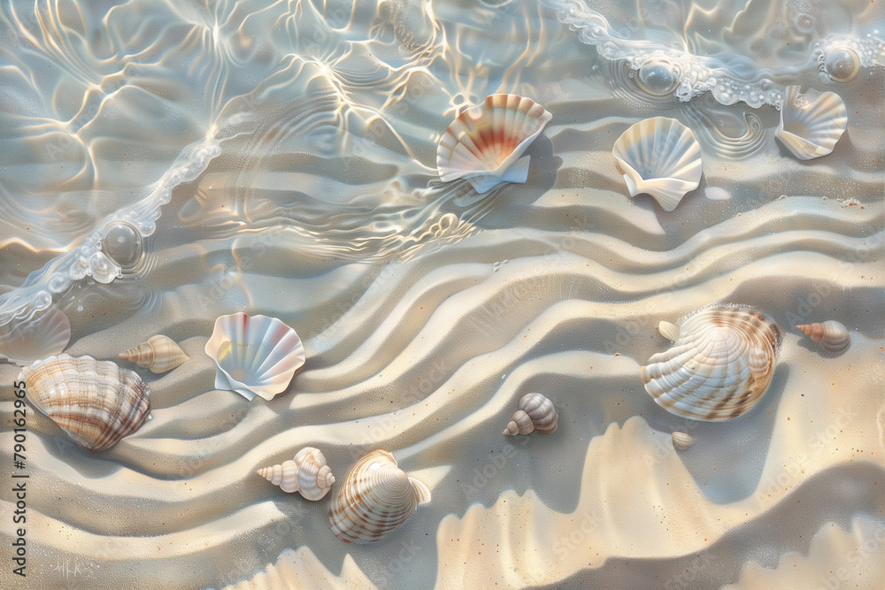 Seashells on the beach Seashells on the beach