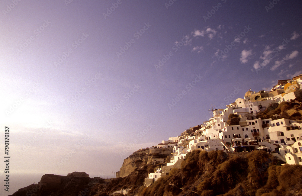 Naklejka premium Santorini