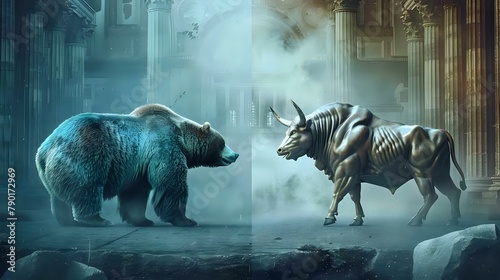 The Symbolism of Market Trends: Bear vs Bull