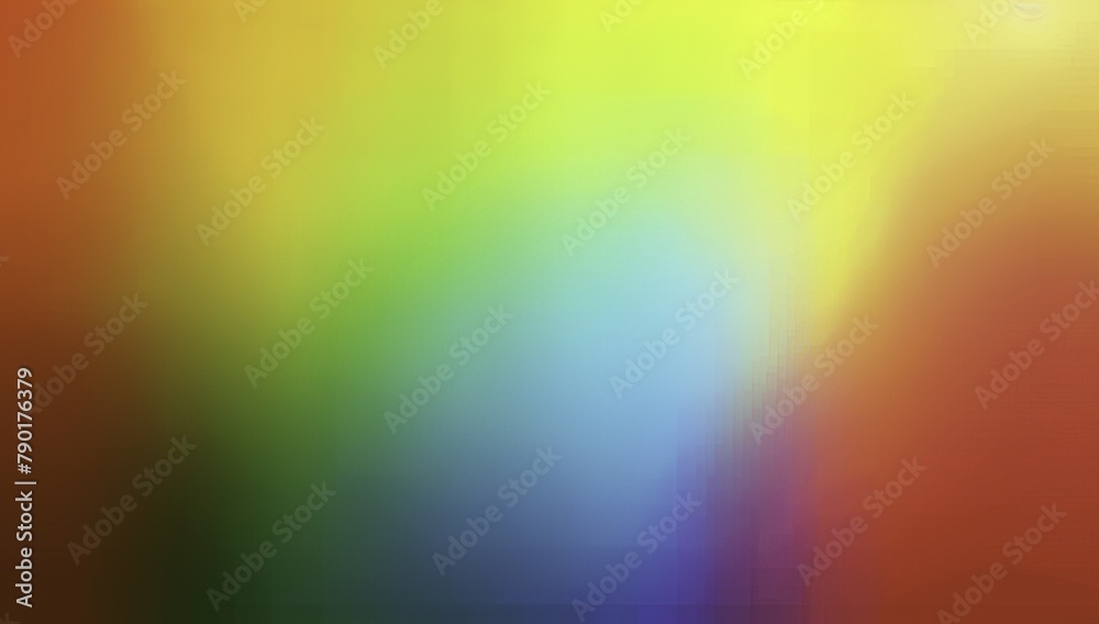 Elevate Your Design with a Bright Rainbow Gradient and Blur Effect: Flat Design Vector Illustration in High-Resolution Professional Photography