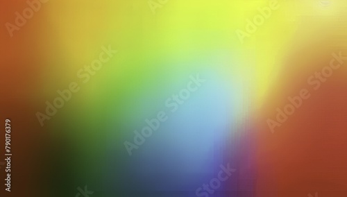 Elevate Your Design with a Bright Rainbow Gradient and Blur Effect: Flat Design Vector Illustration in High-Resolution Professional Photography